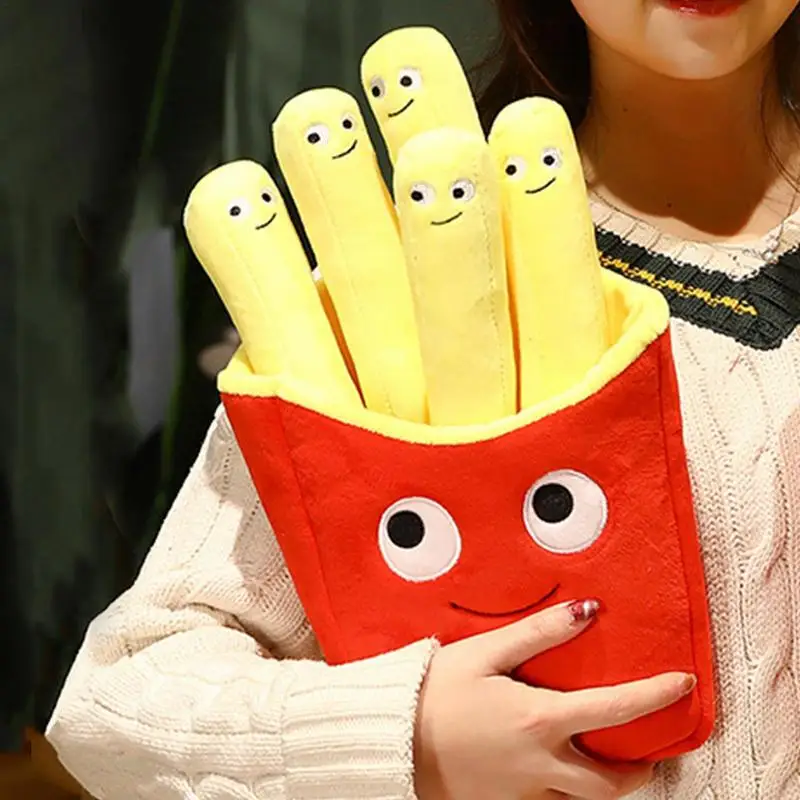 Cute French Fries Plush Toy Cushion 5 | PricZone Cute French Fries Plush Toy Cushion 5 | PricZone