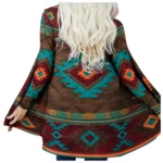 Boho Aztec Print Womens Cardigan Coat 1 | PricZone Boho Aztec Print Womens Cardigan Coat | PricZone