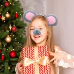 Kids Mouse Costume Set with Ears  Tail 3 | PricZone