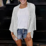 Sequin Cardigan for Women   Party Style 2 | PricZone