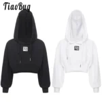 Girls Hip Hop Dance Cropped Hoodie 5 16Y | PricZone