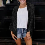 Sequin Cardigan for Women   Party Style 4 | PricZone