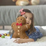 Xmas Gingerbread Plush Pillow   Cute  Cozy 3 | PricZone