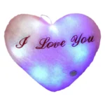 LED Heart Pillow   Glow Soft  Cute 14in | PricZone