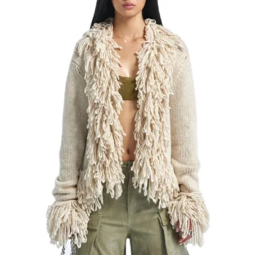 Spicy Girl Tassel Knit Cardigan   Warm  Chic | PricZone