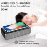 LED Alarm Wireless Charger for iPhoneXiaomi 4 | PricZone LED Alarm Wireless Charger for iPhoneXiaomi 4 | PricZone