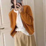 Chic Korean Knit Zipper Cardigan for Women 4 | PricZone Chic Korean Knit Zipper Cardigan for Women 4 | PricZone