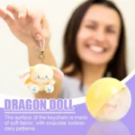 Dragon Plush Keychain   Cute  Soft Charm 5 | PricZone