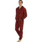 Hooded Mens Fleece Onesie   Cozy Sleepwear 4 | PricZone