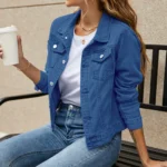 Denim Coat for Women   Autumn Style 2 | PricZone