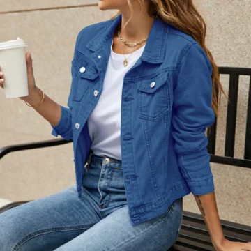 Denim Coat for Women   Autumn Style 2 | PricZone