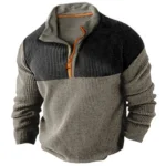 Plaid Zip Up Casual Shirt Autumn  Spring 2 | PricZone