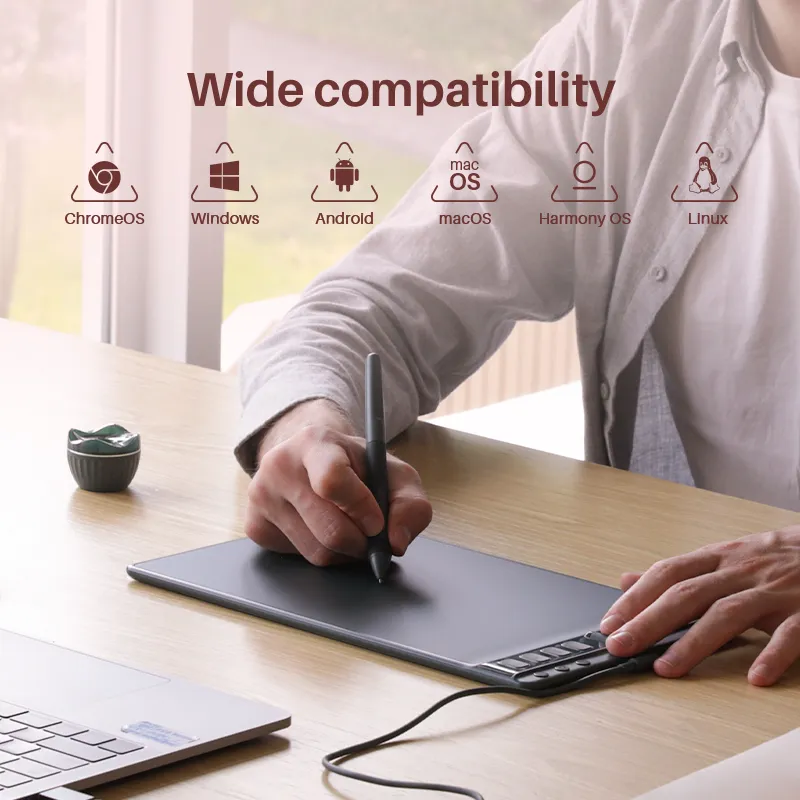 Huion Inspiroy H641P 63 Drawing Tablet with Express Keys 2 | PricZone Huion Inspiroy H641P 63 Drawing Tablet with Express Keys 2 | PricZone