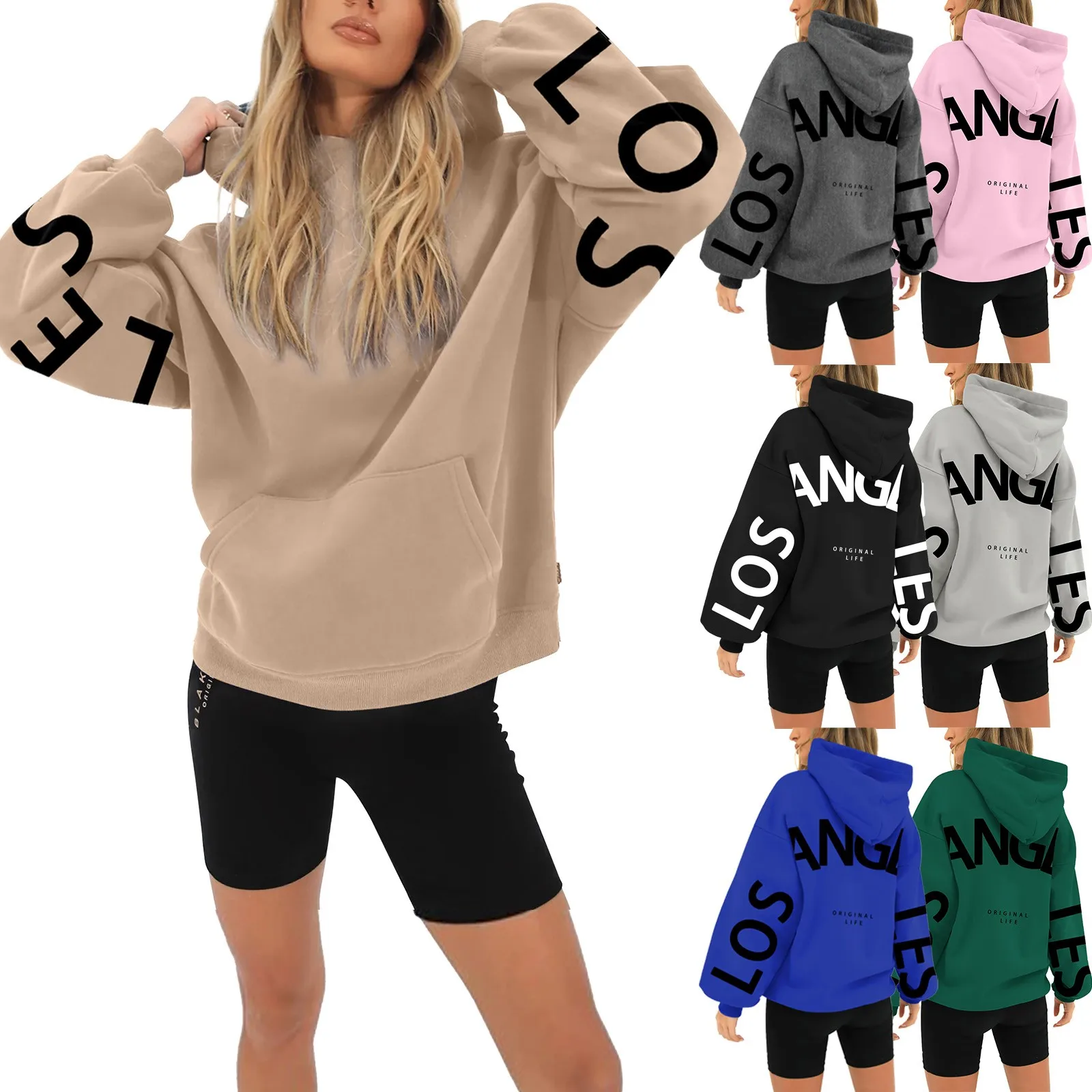 Dragon Print Hoodie Unisex Casual Zip Sweatshirt