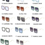 Designer Oversized Sunglasses for Men  Women 6 | PricZone