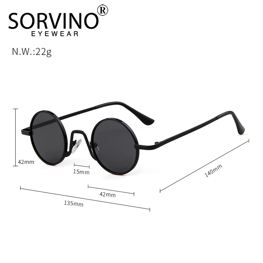 SORVINO Steampunk Circle Sunglasses SP152 5 | PricZone SORVINO Steampunk Circle Sunglasses SP152 5 | PricZone
