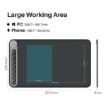 Huion Inspiroy Q620M Wireless Dial Graphic Tablet 2 | PricZone Huion Inspiroy Q620M Wireless Dial Graphic Tablet 2 | PricZone