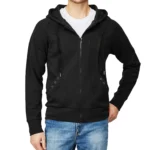 Solid Zip Hoodie Casual  Sporty Streetwear S 3XL 3 | PricZone