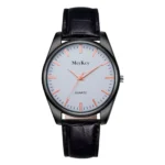 Elegant Mens Quartz  Automatic Leather Watch 3 | PricZone