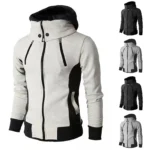 Zip Pocket Hoodie Full Zip Sports Jacket | PricZone