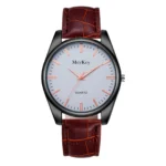 Elegant Mens Quartz  Automatic Leather Watch 5 | PricZone