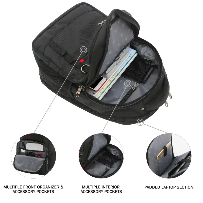 Compact Navigator Backpack with Laptop Compartment 3 | PricZone Compact Navigator Backpack with Laptop Compartment 3 | PricZone