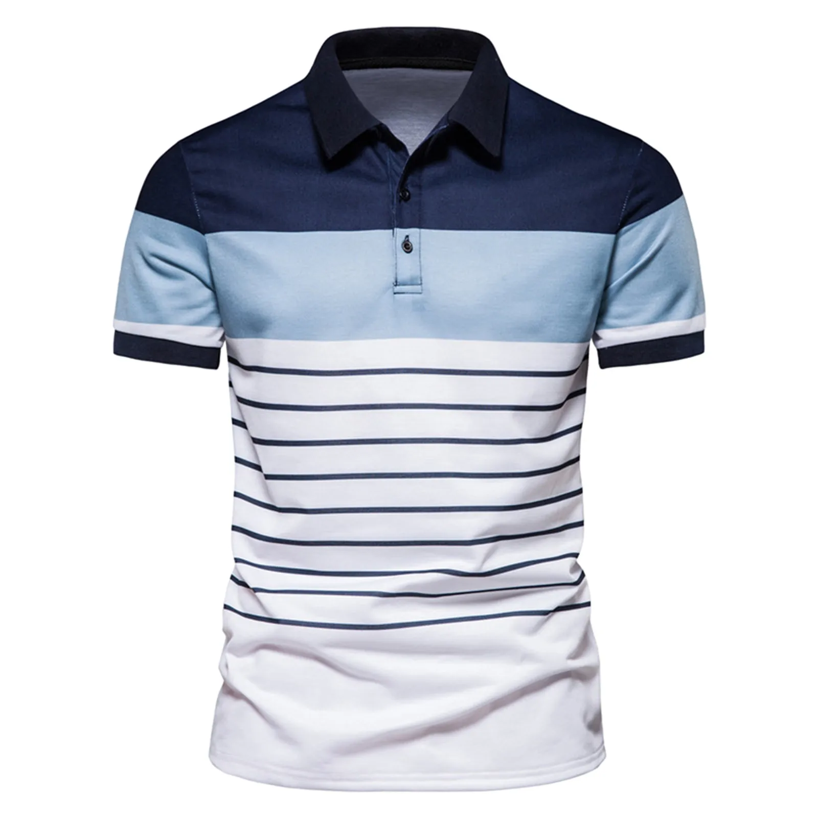 Summer Striped Polo Casual Sporty Tee 3 | PricZone Summer Striped Polo Casual Sporty Tee 3 | PricZone