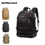 Black Tactical Molle Backpack for Outdoor Adventures | PricZone