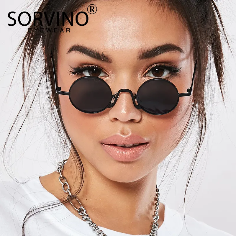 SORVINO Steampunk Circle Sunglasses SP152 1 | PricZone SORVINO Steampunk Circle Sunglasses SP152 | PricZone