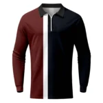 Striped Casual Mens Polo Autumn Spring Long Sleeve 5 | PricZone Striped Casual Mens Polo Autumn Spring Long Sleeve 5 | PricZone