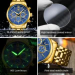 OLEVS Classic Quartz Watch Waterproof  Luminous 5 | PricZone