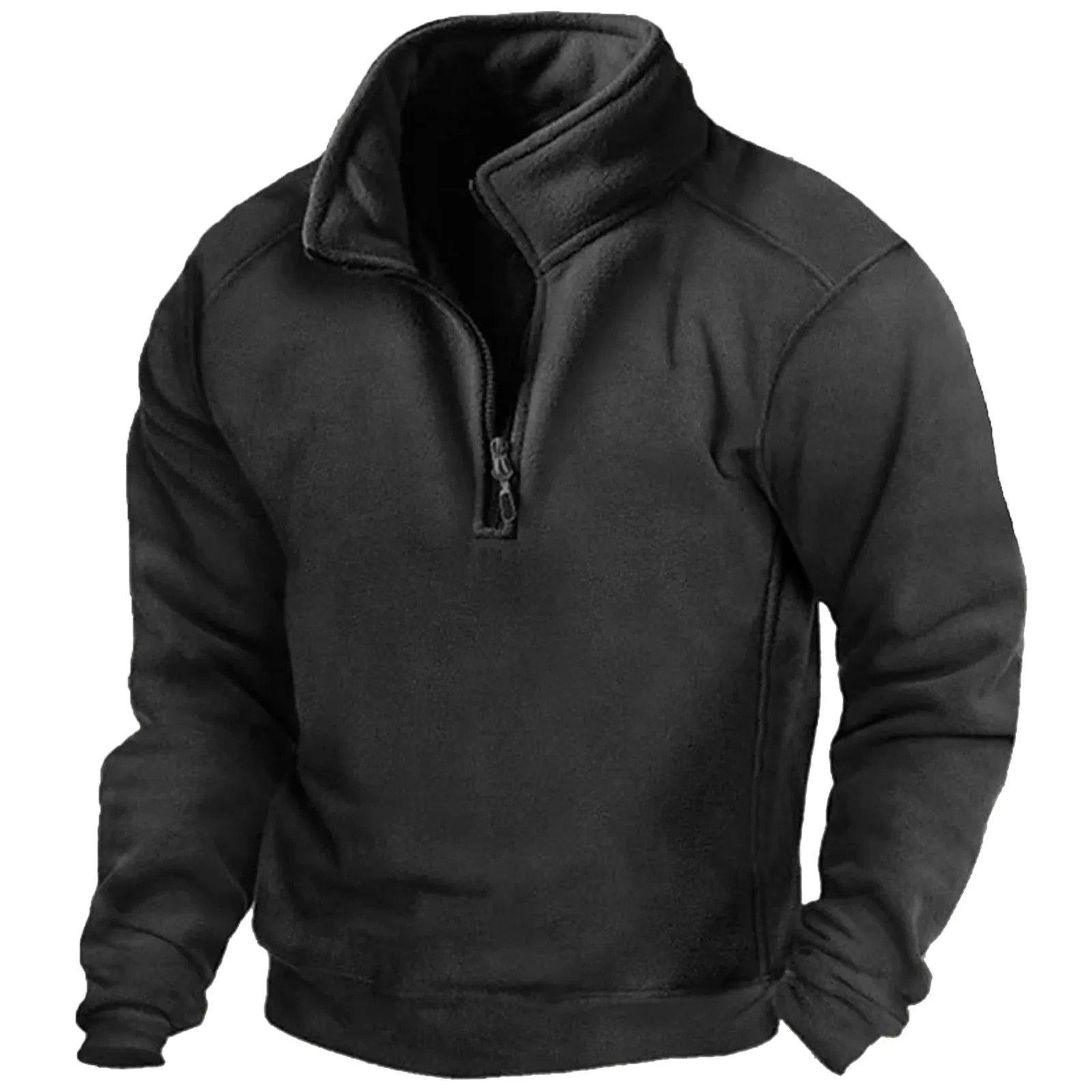 Polar Fleece Zip Sweatshirt Athletic Fashion 3 | PricZone Polar Fleece Zip Sweatshirt Athletic Fashion 3 | PricZone