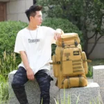 80L Tactical Backpack Waterproof  Durable 4 | PricZone