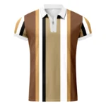 Stripe Casual Polo Shirt for Men   Korean Fashion 6 | PricZone