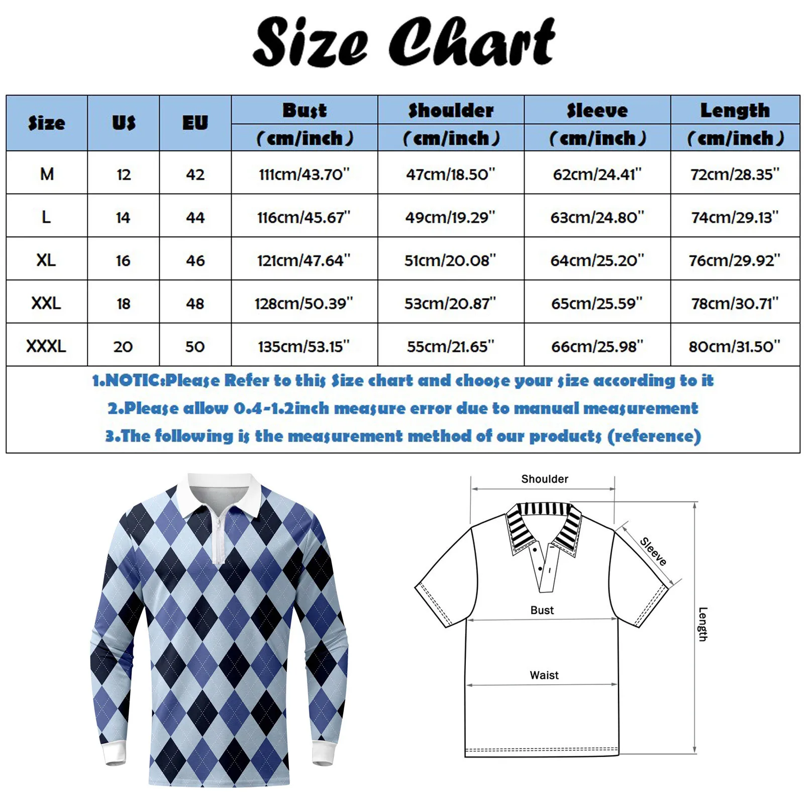 Spring Autumn Lozenge Print Polo Shirts Men 2022 Fashion Casual Turn Down Collar Long Sleeve Tops T Shirt New Style High Quality 5 | PricZone Spring Autumn Lozenge Print Polo Shirts Men 2022 Fashion Casual Turn Down Collar Long Sleeve Tops T Shirt New Style High Quality 5 | PricZone