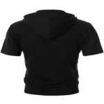 Zip Up Hoodie Short Sleeve  Pocket Style 4 | PricZone
