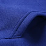 Sporty Fleece Zip Hoodie with Graphic Pockets 6 | PricZone