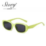 Pink Rectangle Sunglasses for Men  Women 3 | PricZone