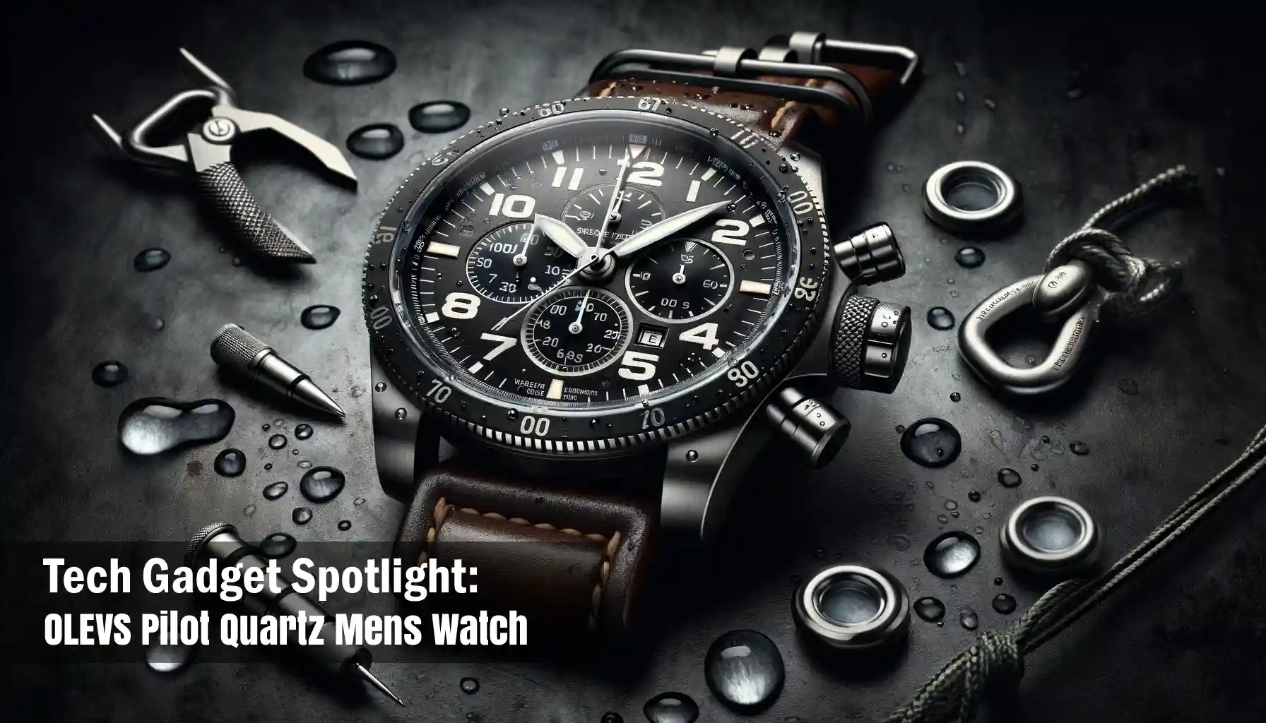 OLEVS Pilot Quartz Mens Watch   Tech Gadget Spotlight | PricZone
