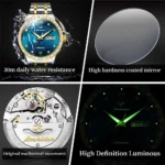 JSDUN 8959 Luxury Diamond Watch   Waterproof  Luminous 5 | PricZone