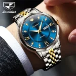 Golden Luxury Watch   JSDUN 8948 Auto Date 4 | PricZone