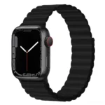 Magnetic Silicone Band for Apple Watch   Series 3 to Ultra 2 | PricZone