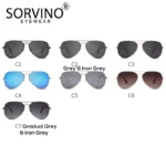 Luxury Retro Pilot Polarized Sunglasses Unisex SP256 6 | PricZone Luxury Retro Pilot Polarized Sunglasses Unisex SP256 6 | PricZone