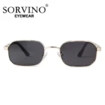 90s Narrow Polarized Rectangular Sunnies 4 | PricZone