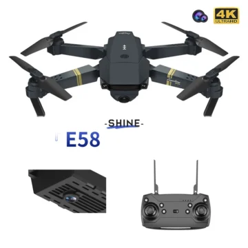 4K Dual Lens Foldable Drone   Optical RC Aerial Toy 1 | PricZone