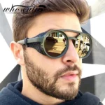Vintage Steampunk Sunglasses   Polarized Round 1 | PricZone
