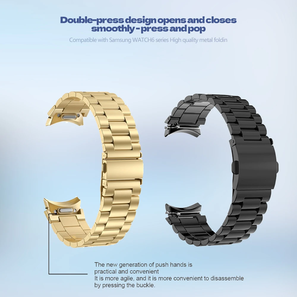 Galaxy Watch6 4in1 Stainless TPU Strap Kit 6 | PricZone Galaxy Watch6 4 in 1 Stainless TPU Strap Kit 6 | PricZone