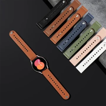 Galaxy Watch Leather Strap Stylish  Durable 1 | PricZone