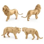 Golden Wild Animal Figurines   7pc Educational Set 5 | PricZone