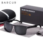 Vintage Square Polarized Sunglasses by BARCUR for Sports  Style 6 | PricZone